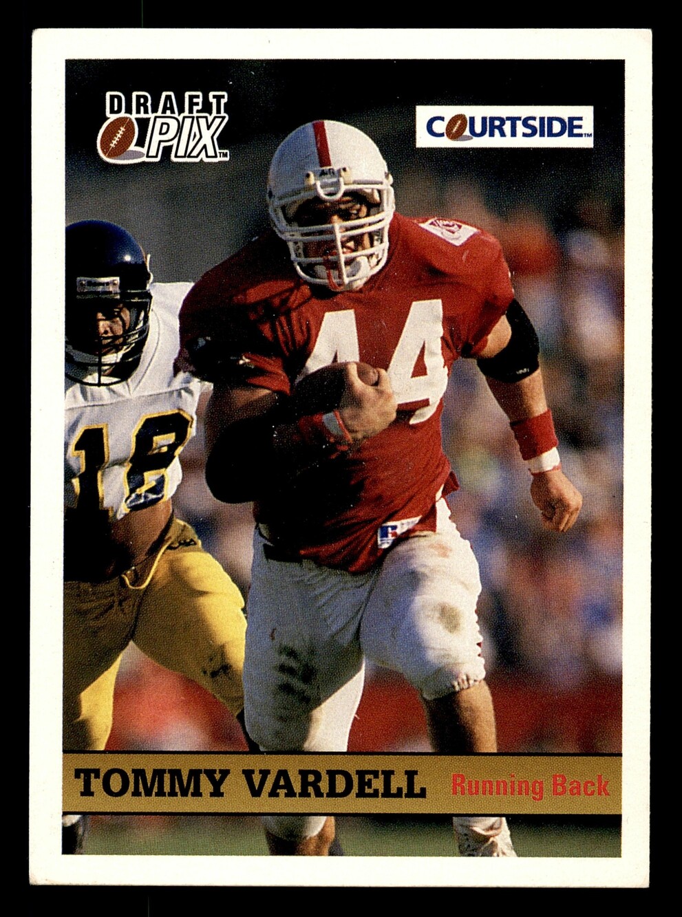 1992 Courtside Draft Pix #50 Tommy Vardell Card
